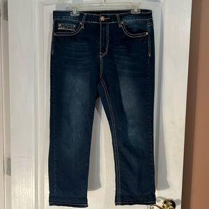 🌞3/$25 Cato premium denim capris